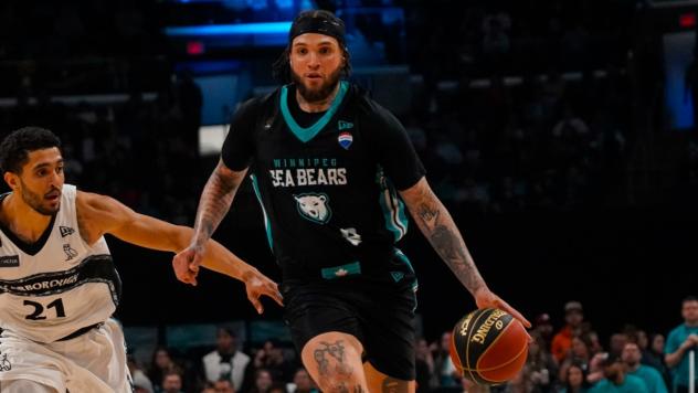 Winnipeg Sea Bears' Teddy Allen in action