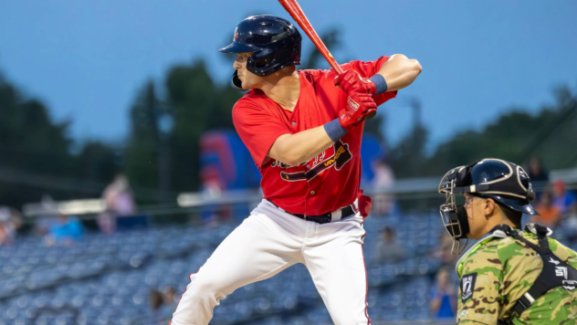 Cade Bunnell of the Mississippi Braves at bat