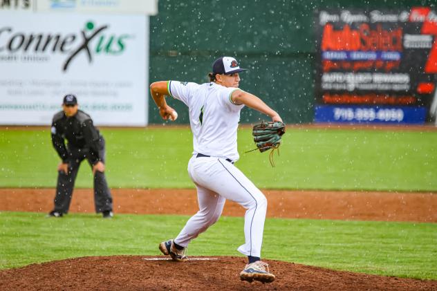 Wausau Woodchucks pitcher Edwin Alicea