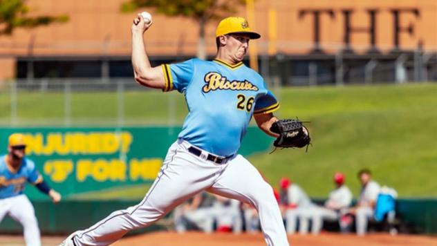 Montgomery Biscuits pitcher Kyle Whitten