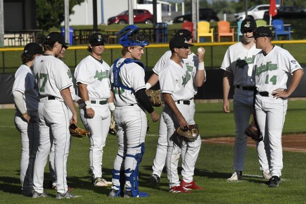 Clinton LumberKings on game night