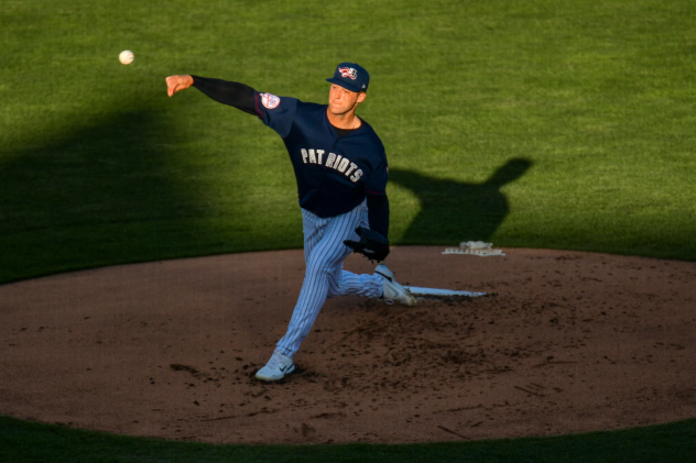 Somerset Patriots' Bailey Dees on the mound