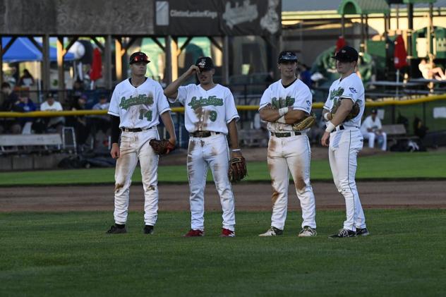 Clinton LumberKings on game night