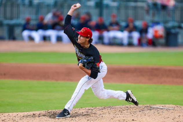 Columbia Fireflies pitcher Josh Hansell