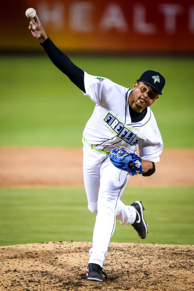 Columbia Fireflies' Jarold Rosado in action