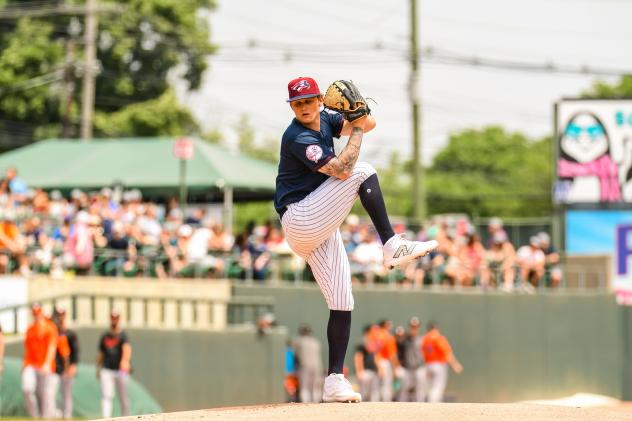 Somerset Patriots pitcher Brock Selvidge