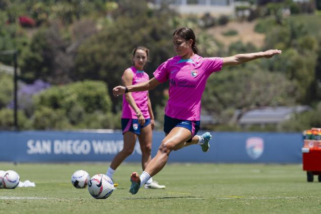 San Diego Wave FC forward Mya Jones