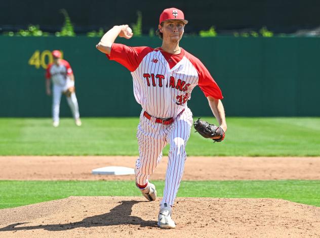 Ottawa Titans pitcher Scott Prins