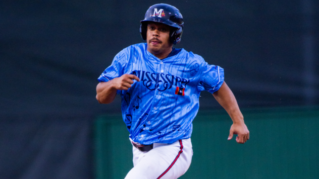 Mississippi Braves catcher Drake Baldwin