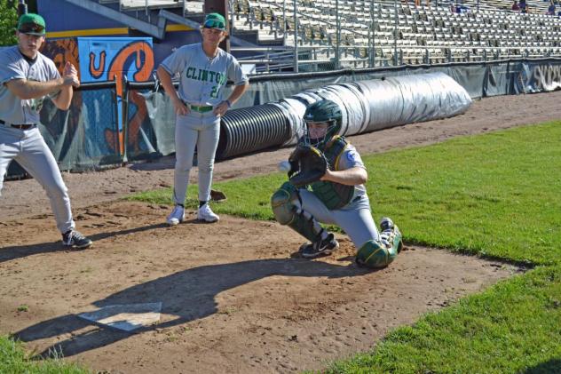 Clinton LumberKings on game night