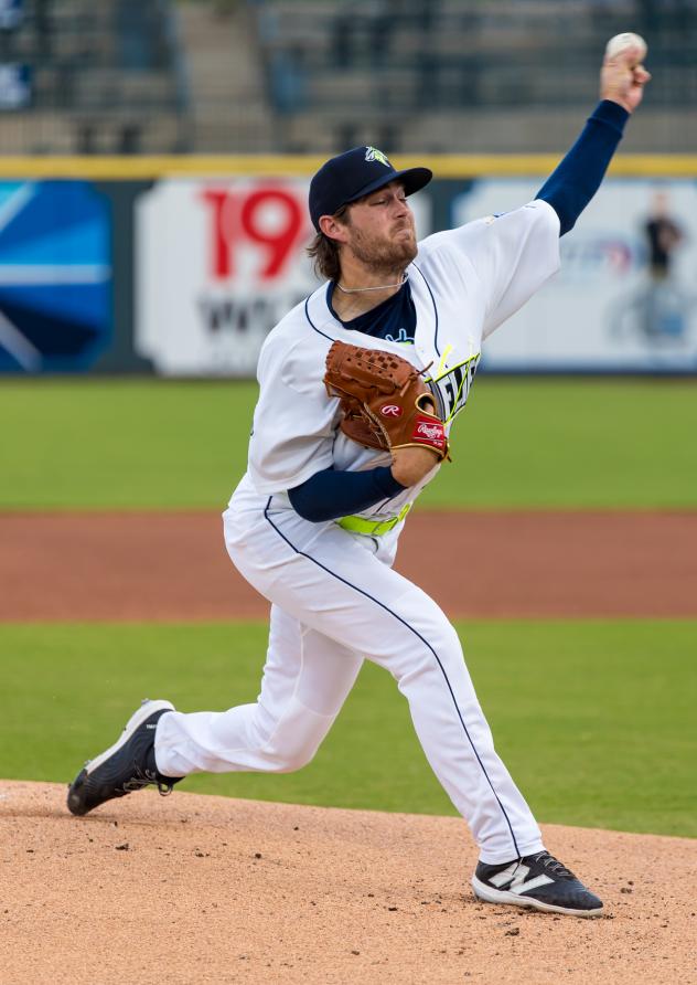 Columbia Fireflies' Hunter Patteson In Action