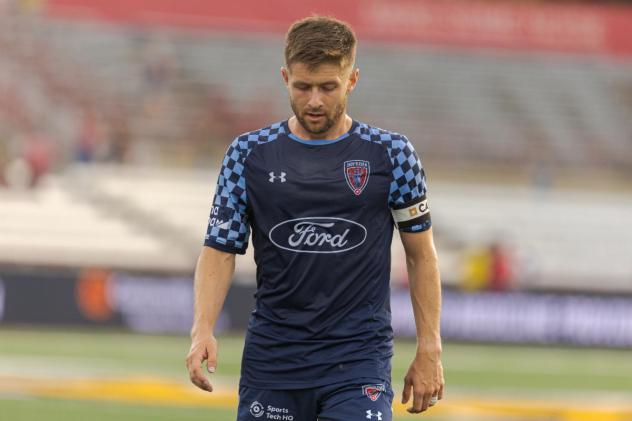 Indy Eleven midfielder Cam Lindley