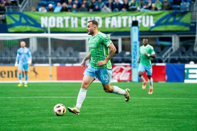 Sounders FC forward Jordan Morris