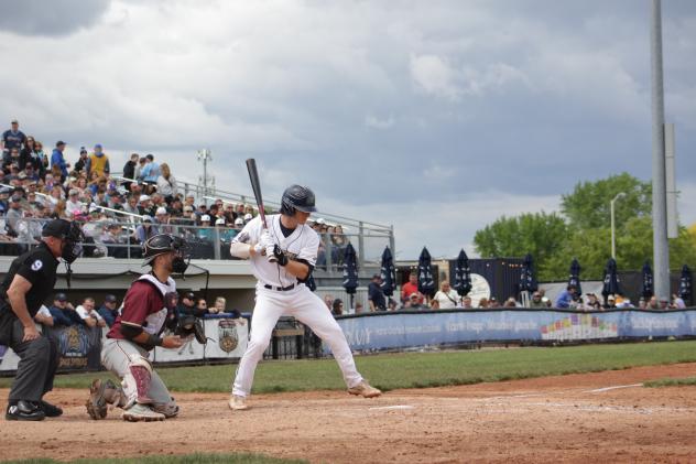 Fond du Lac Dock Spiders' Donavan Canterberry at bat