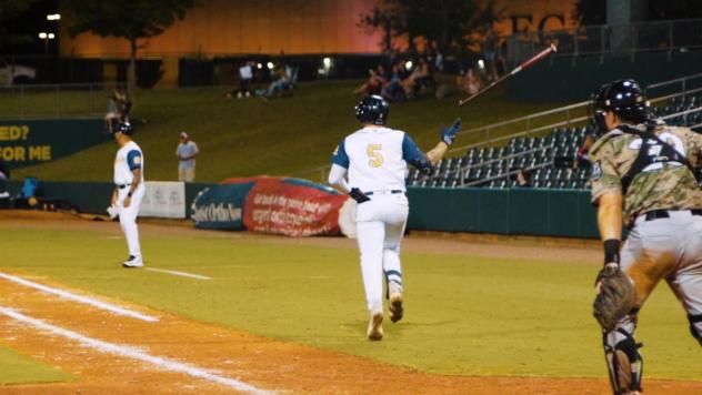 Montgomery Biscuits' Nick Schnell on game night