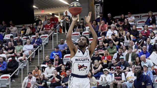 Vancouver Bandits' Curtis Hollis in action