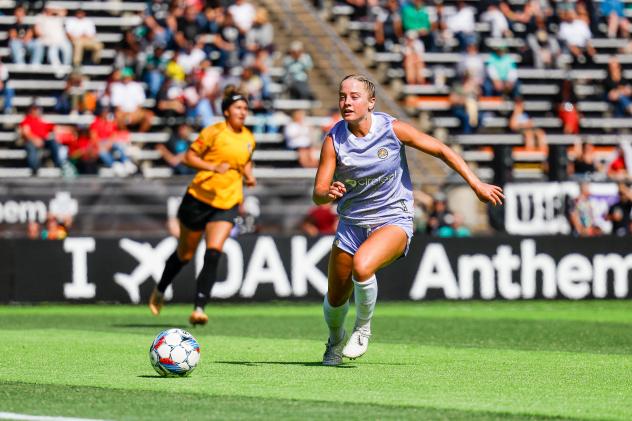 Oakland Soul SC's Kaytlin Brinkman in action