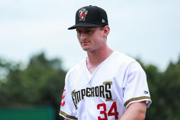 Rome Emperors pitcher Blake Burkhalter