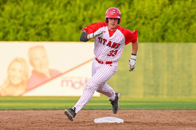 Ottawa Titans' Victor Cerny in action