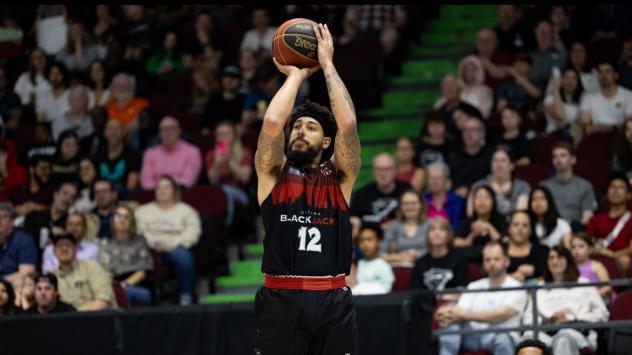 Ottawa BlackJacks' Tyrrel Tate in action