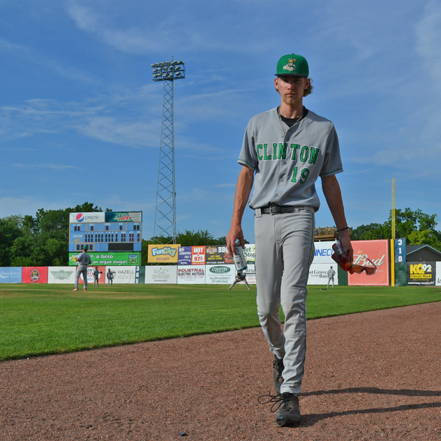 Clinton LumberKings' Brenden Martin