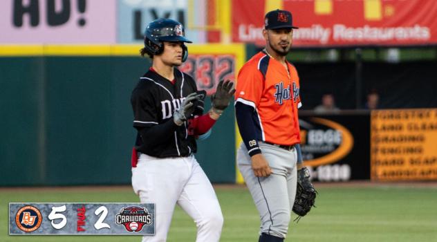 Hickory Crawdads take on the Bowling Green Hot Rods