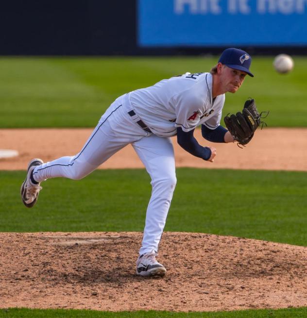 Tri-City Dust Devils pitcher Jake Smith