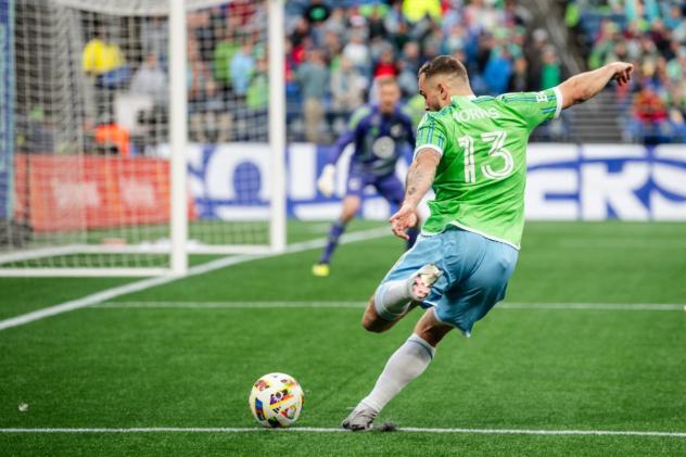 Sounders FC forward Jordan Morris