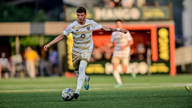 Louisville City FC midfielder Jansen Wilson