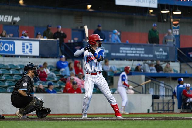 Green Bay Rockers infielder Sam Miller