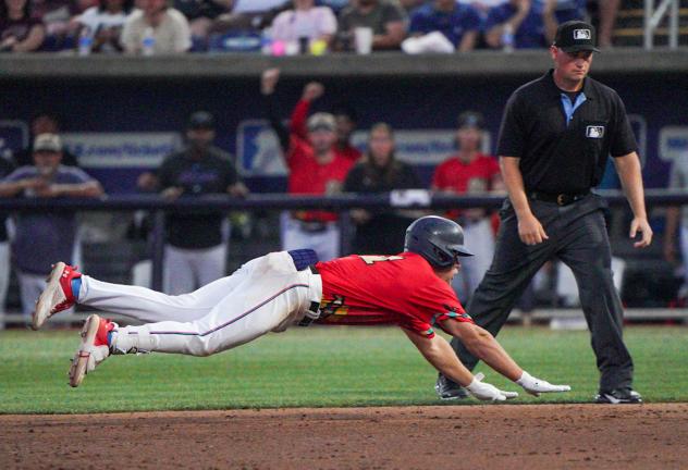 Pensacola Blue Wahoos in action