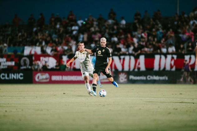 Phoenix Rising FC versus the Charleston Battery