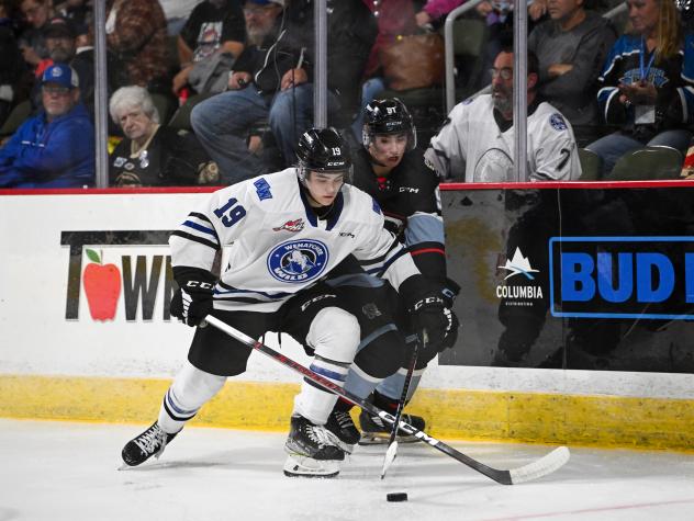Wenatchee Wild forward Miles Cooper