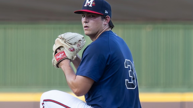 Mississippi Braves' Drue Hackenberg on game night
