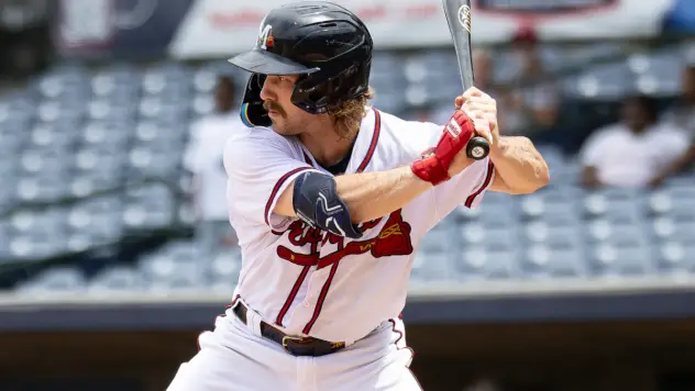 Cody Milligan of the Mississippi Braves
