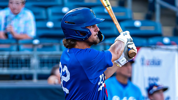 Tulsa Drillers' Taylor Young at bat