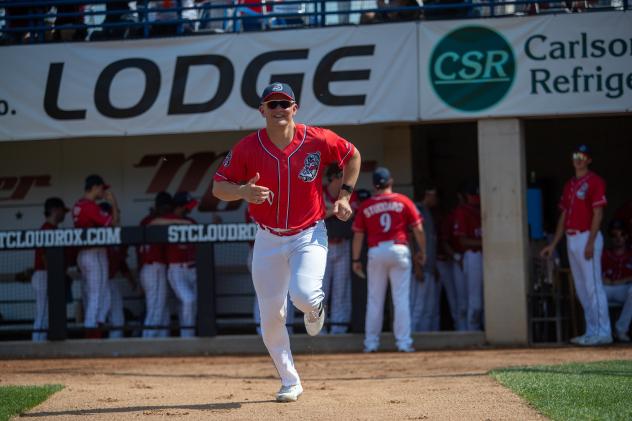St. Cloud Rox' Jackson Hauge in action