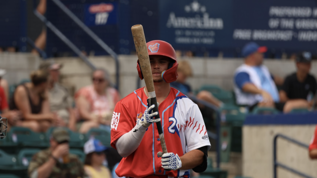Green Bay Rockers infielder Taylor Shultz