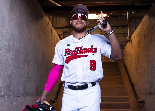 Fargo-Moorhead RedHawks outfielders Ismael Alcantara