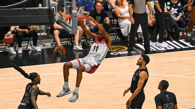 Ottawa BlackJacks' Thomas Scrubb in action