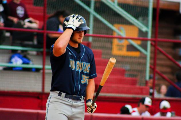 Fond du Lac Dock Spiders' Parker Knoll at bat