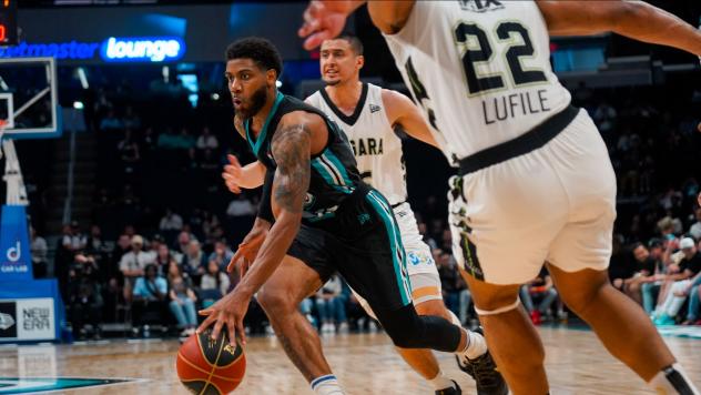 Winnipeg Sea Bears' Justin Wright-Foreman in action