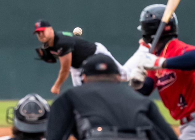Fargo-Moorhead RedHawks and the Cleburne Railroaders on game night