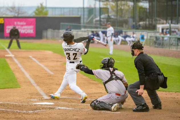 Tri-City Dust Devils outfielder Jadiel Sanchez