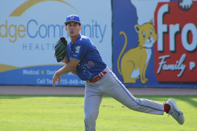 Green Bay Rockers pitcher Jake Toporek