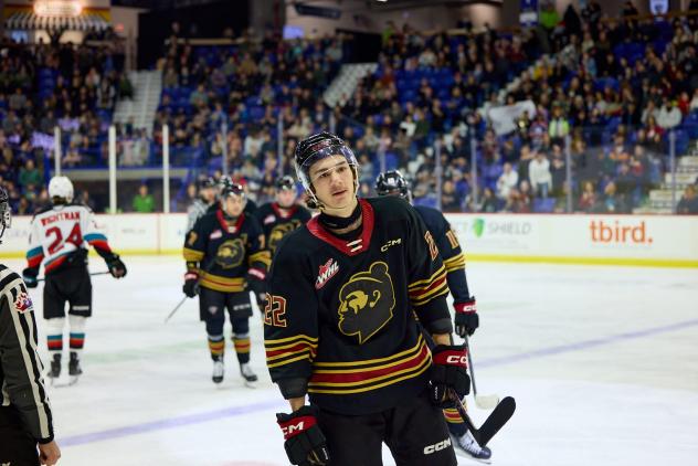Vancouver Giants forward Tyler Thorpe