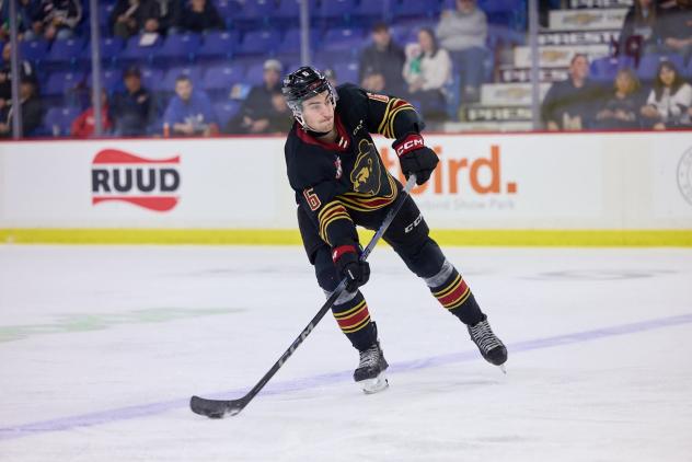 Vancouver Giants defenceman Colton Roberts
