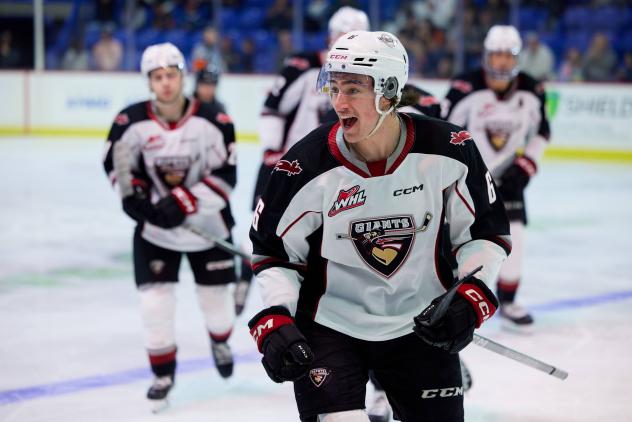 Vancouver Giants defenceman Colton Roberts