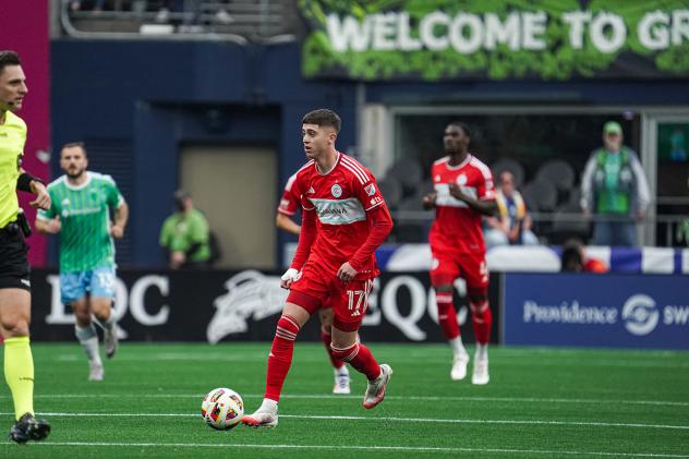 Chicago Fire FC's Brian Gutiérrez in action