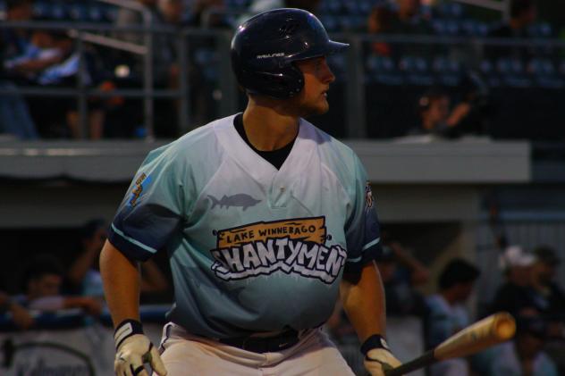 Fond du Lac Dock Spiders' Parker Knoll at bat